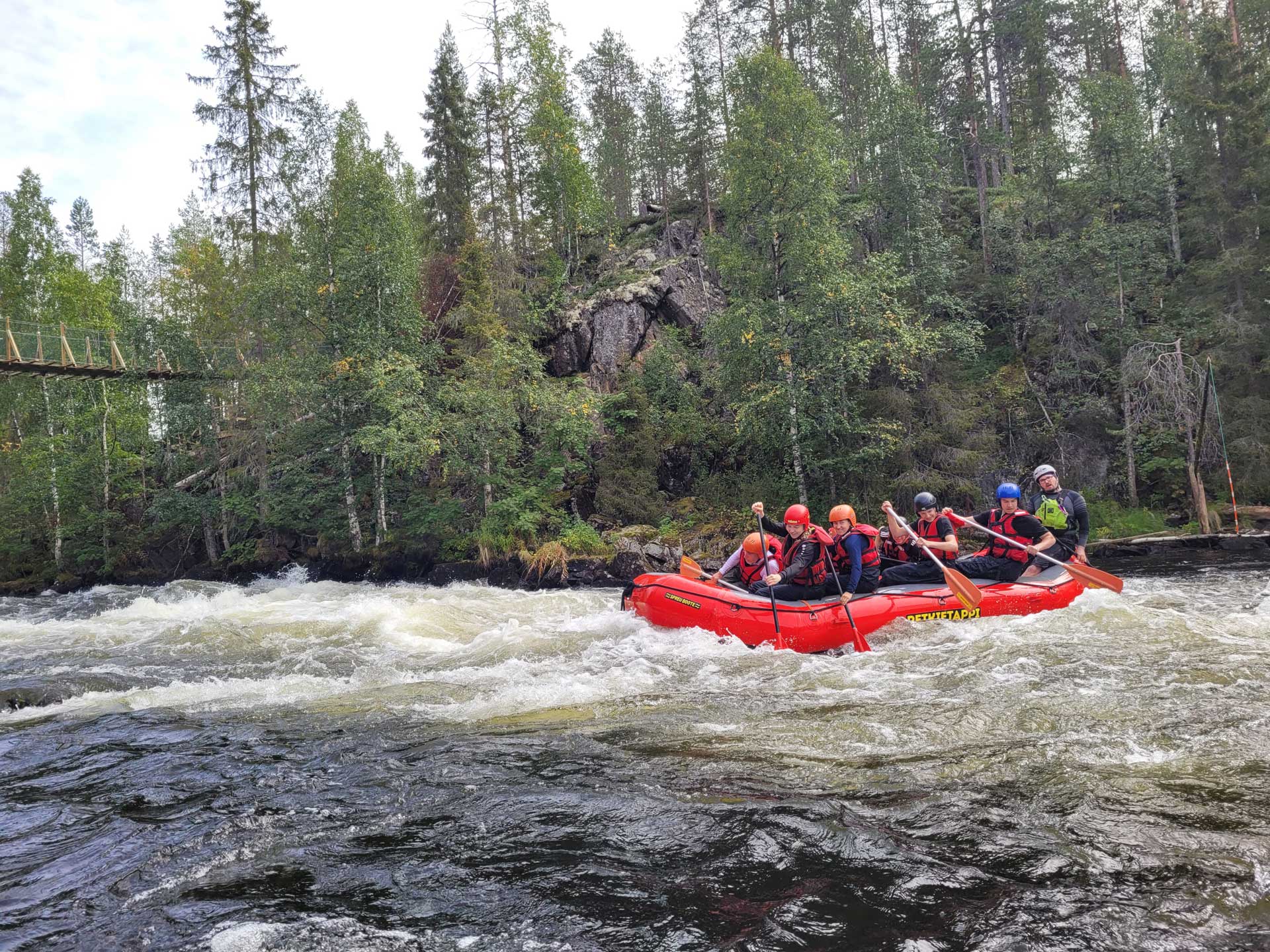 Koskenlasku kuusamo